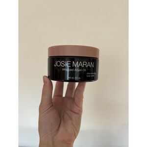 JOSIE MARAN whipped argan oil ultra-hydrating body butter Vanilla bean 8 oz